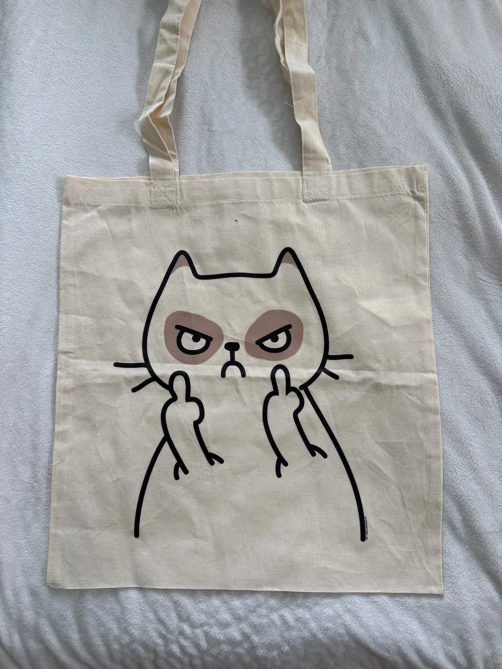 Angry Kitty Tote Bag